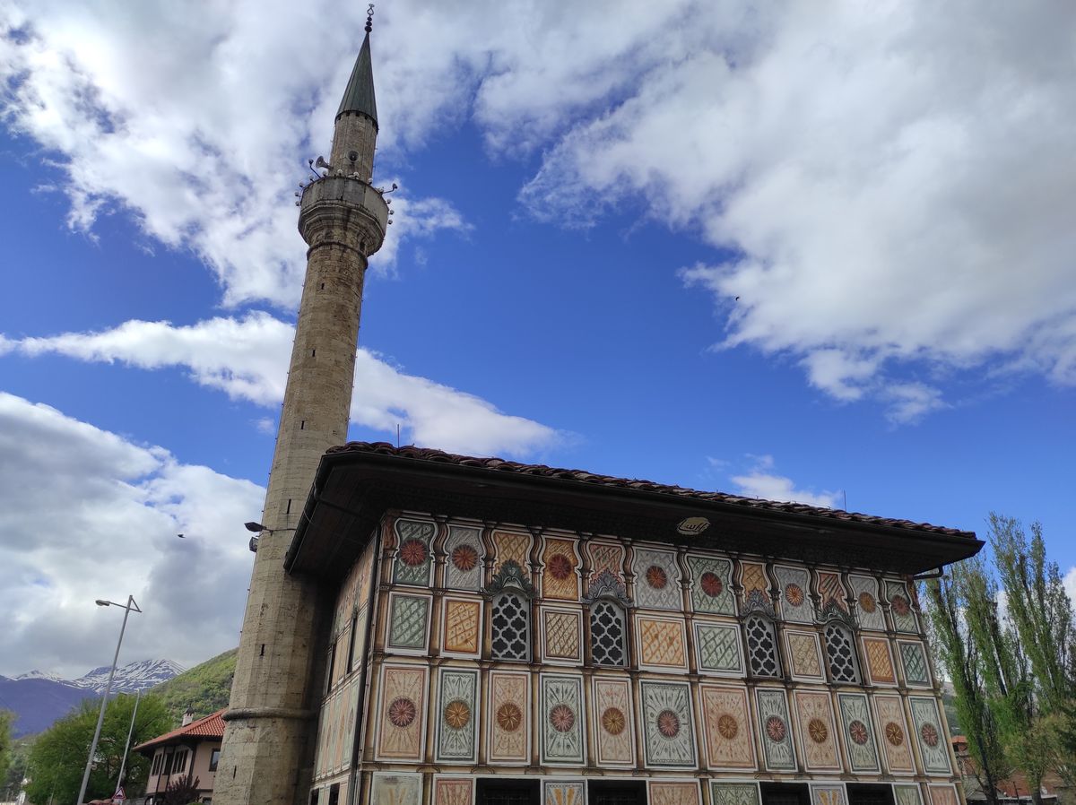 La mosquée colorée de Tetovo