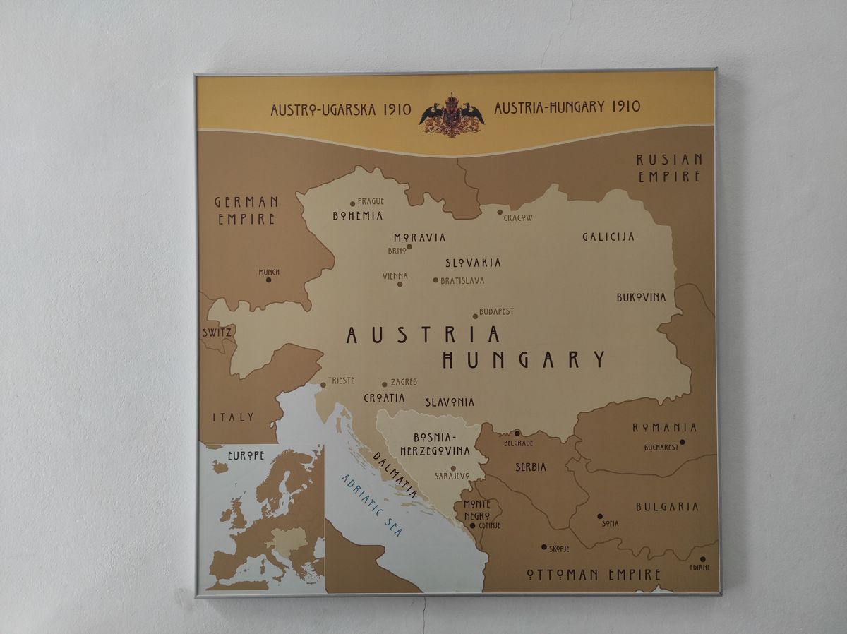 L'Empire Austro-Hongrois en 1910