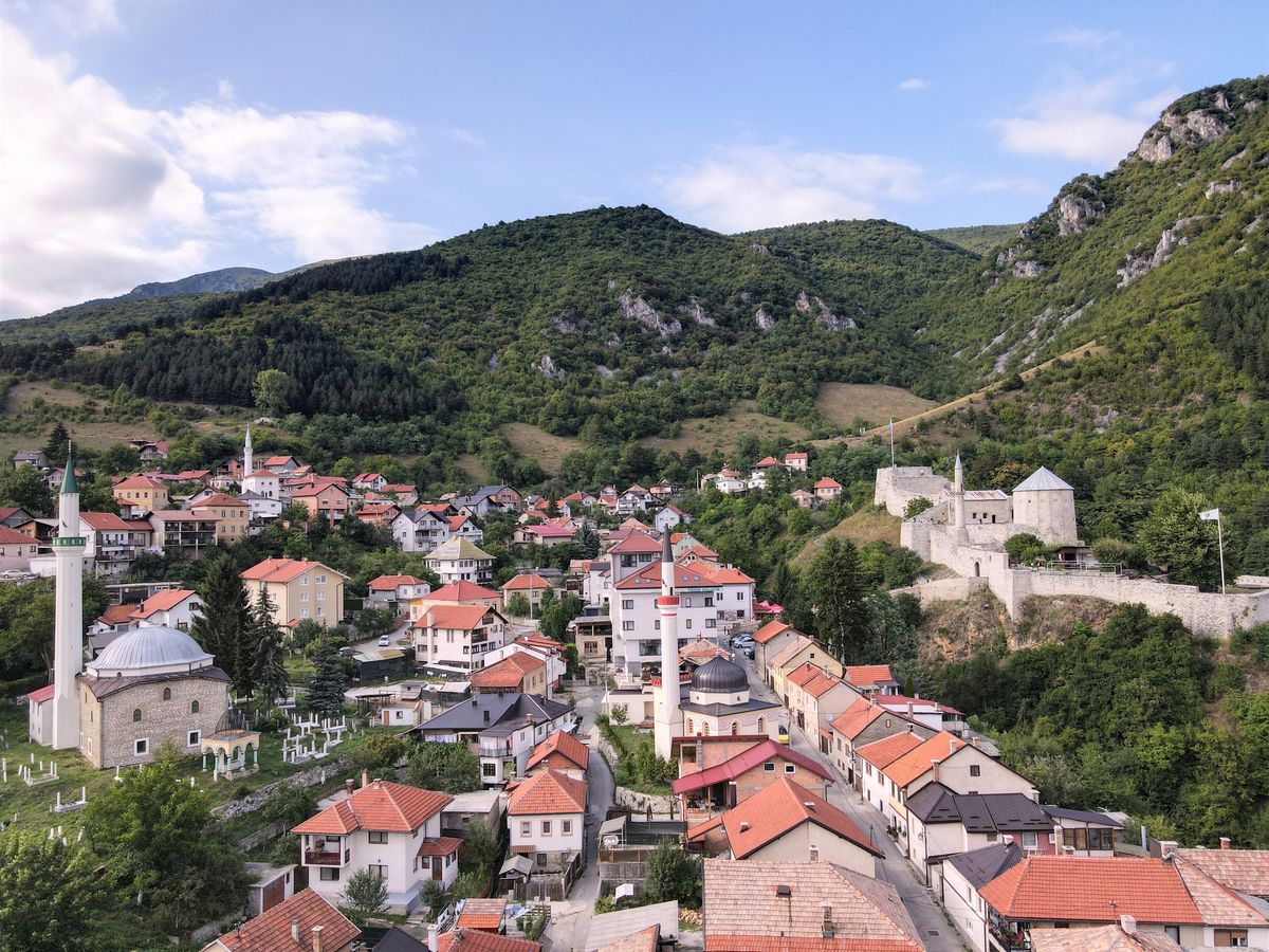 Travnik: petite ville dans les montagnes