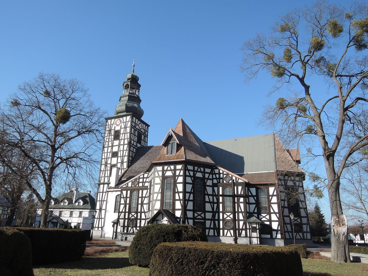 L'église à combages de Milicz