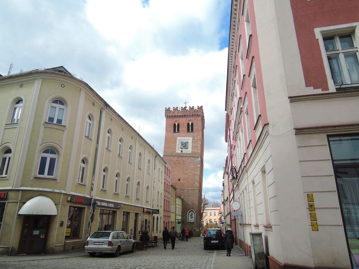 La tour penchée de Ząbkowice Śląskie