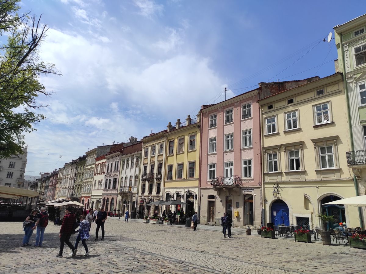 Rynok: grande place de Lviv