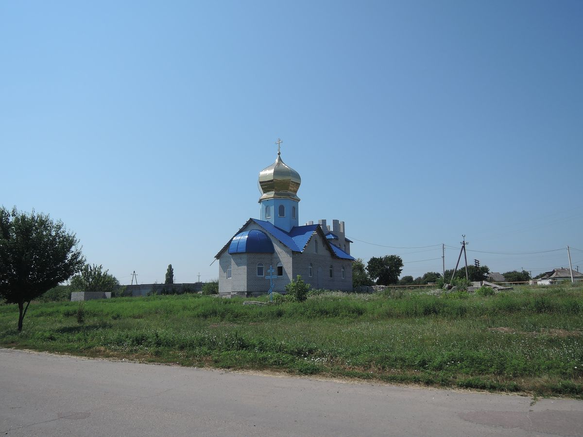 Une église orthodoxe sur la route