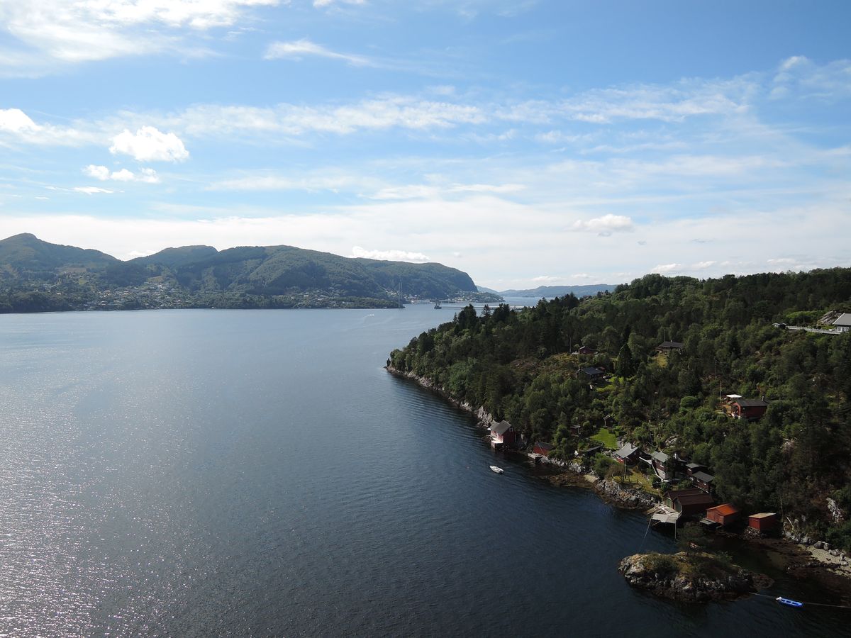 Les fjords au nord de Bergen