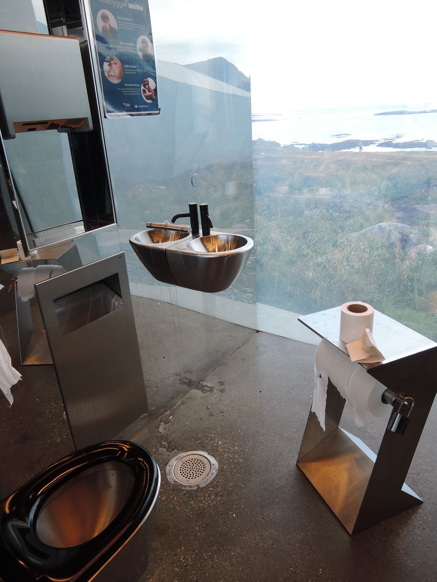 Des toilettes panoramiques!