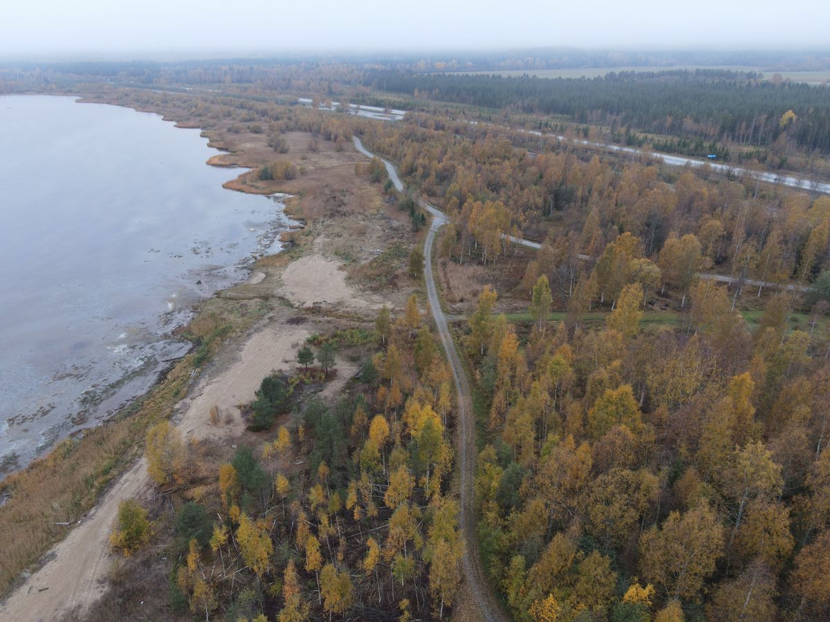 Bord de mer aux couleurs d'automne