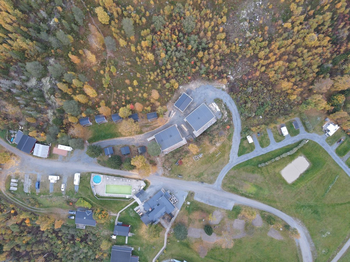 Notre camping vu du dessus