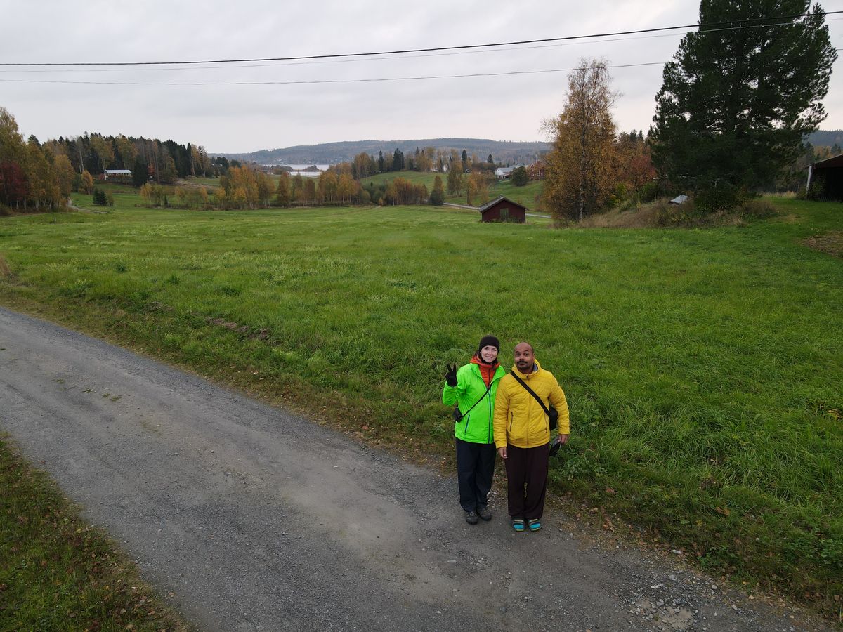 Nous, avant d'aller se réchauffer sous la douche!