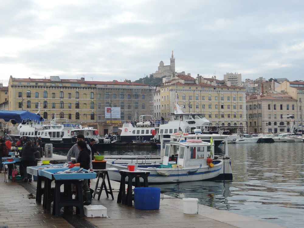 Le vieux port de Marseille