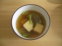 soupe de tofu