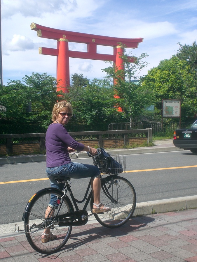 Vélo à Kyoto
