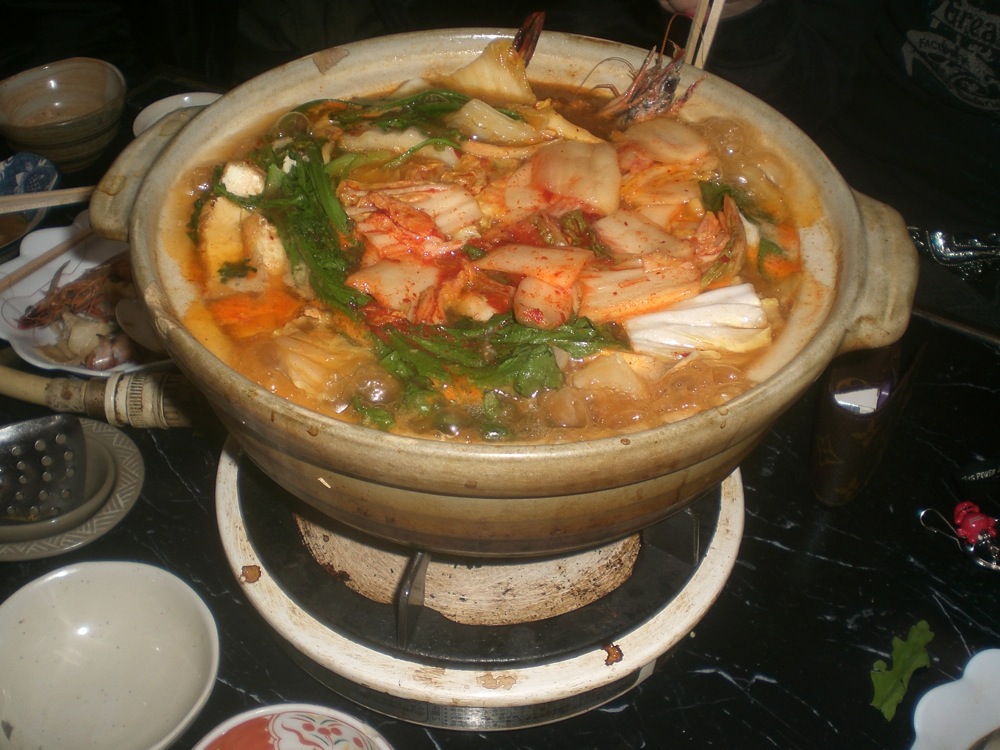 Le NABE cuisiné par Mama Donguri - 2ème tournée! Cette fois-ci avec plein de kimchi bien épicé