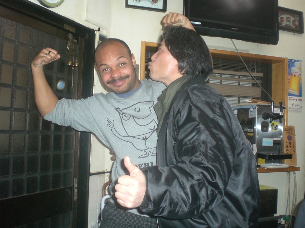 Soirée NABE au Donguri: François et Masashi