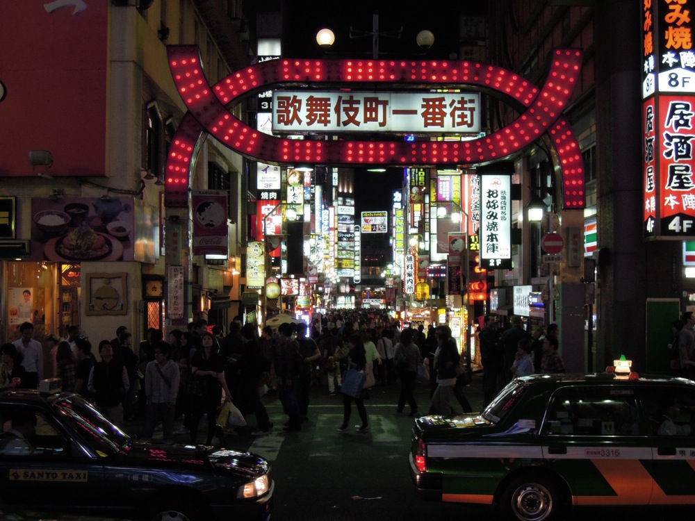 Saturday night in Shinjuku