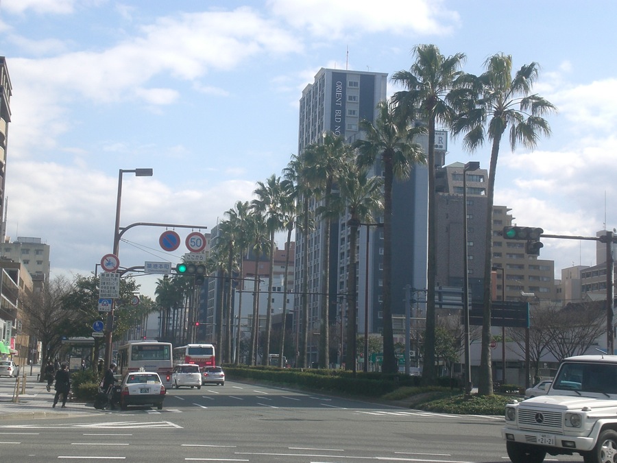 Centre-ville de Fukuoka
