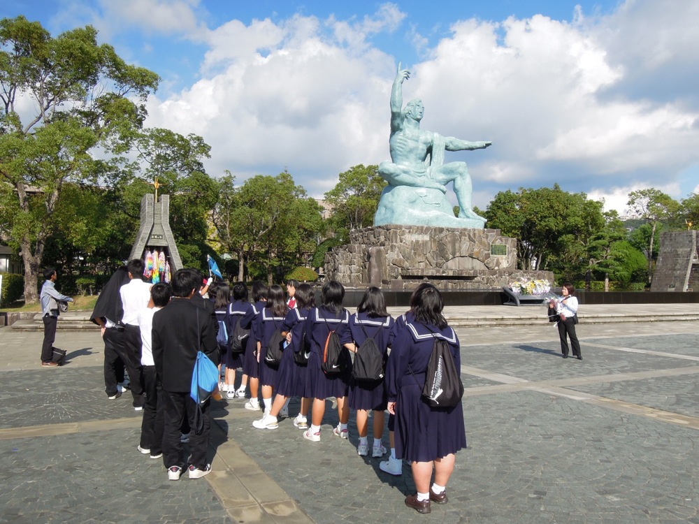 Visite scolaire à Nagasaki