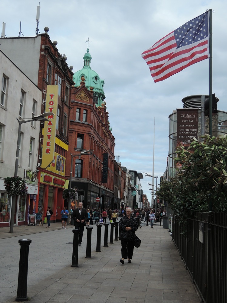 Une rue de Dublin